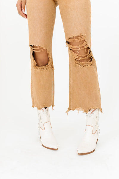 loral booties in ivory leather // dolce vita – shop zoco