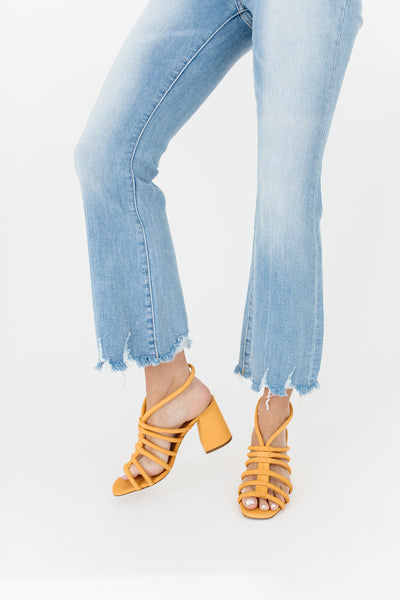 colette cinched heel // free people