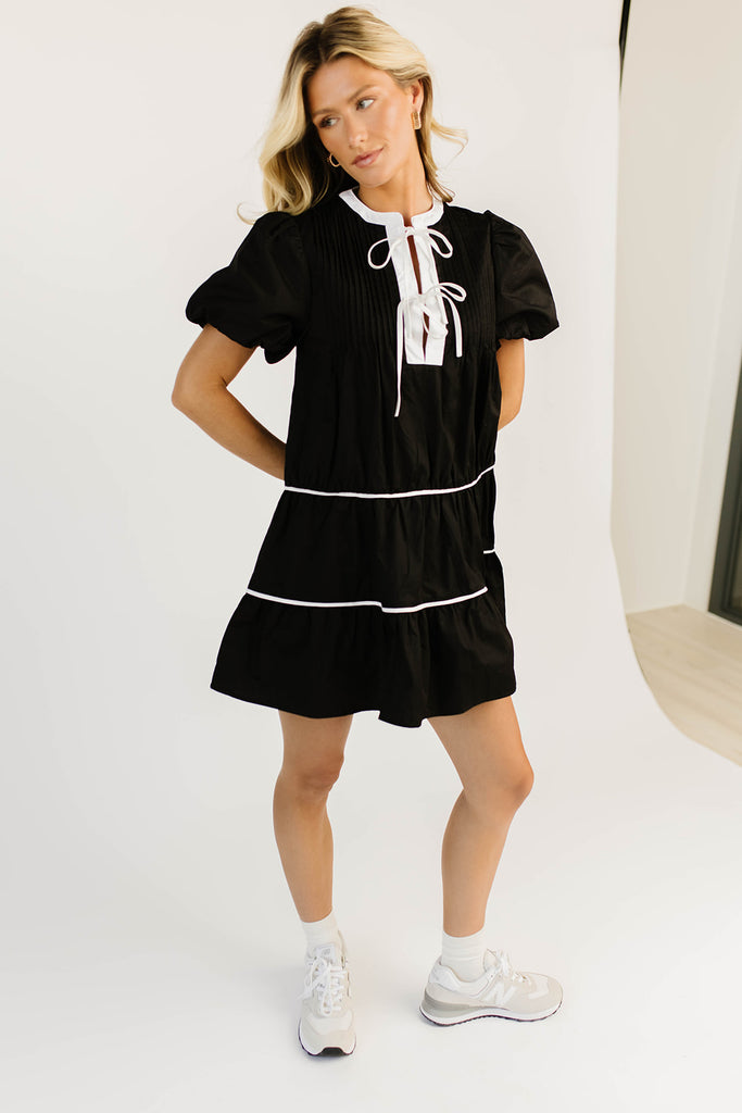 black sheep puff sleeve dress