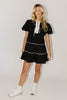 black sheep puff sleeve dress