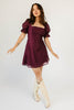 winnie mini dress // plum *zoco exclusive*