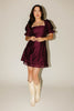 winnie mini dress // plum *zoco exclusive*