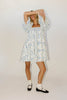 fresh blooms puff sleeve dress // blue *zoco exclusive*