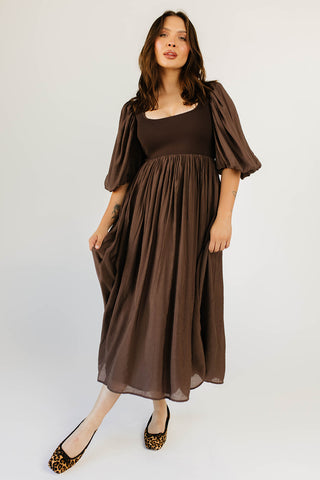 hunny hunny puff sleeve dress *zoco exclusive*