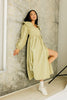 birdie wrap dress // green *zoco exclusive*