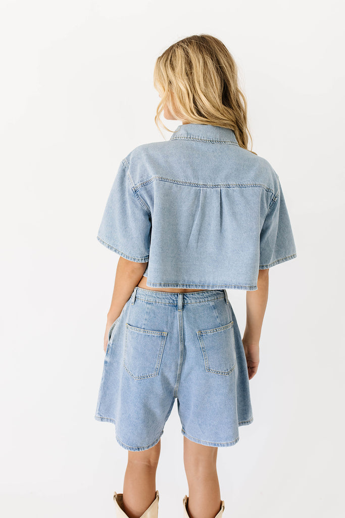 darla denim set