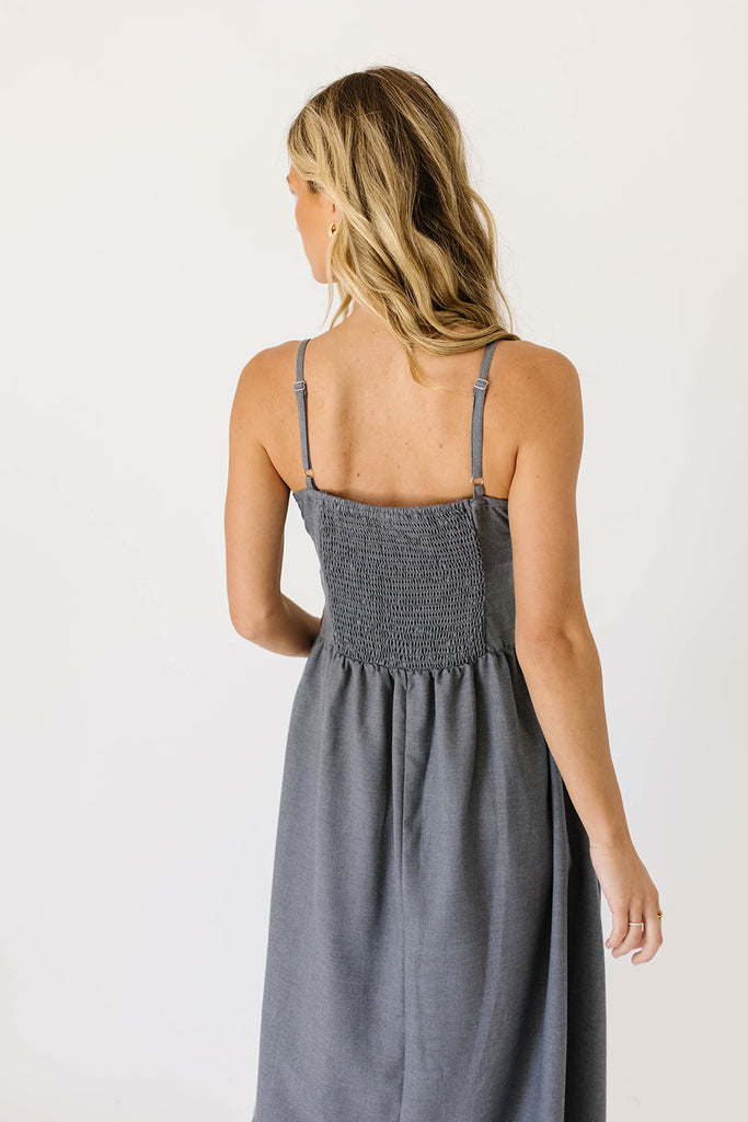 tabitha midi dress // slate