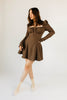 brunch girlie long sleeve dress