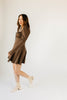 brunch girlie long sleeve dress