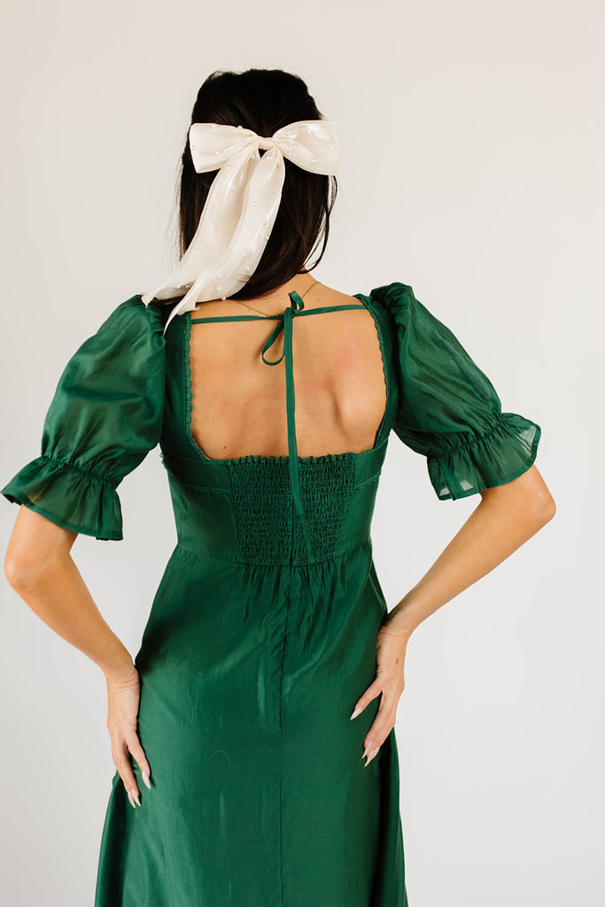 winnie midi dress // green *zoco exclusive*