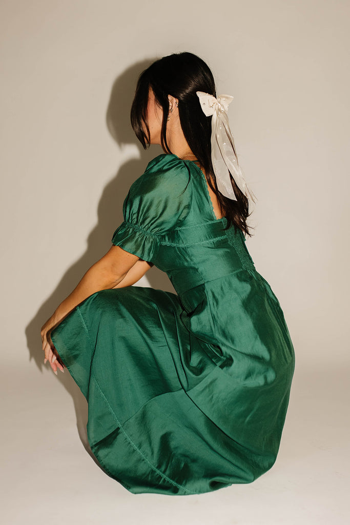 winnie midi dress // green *zoco exclusive*