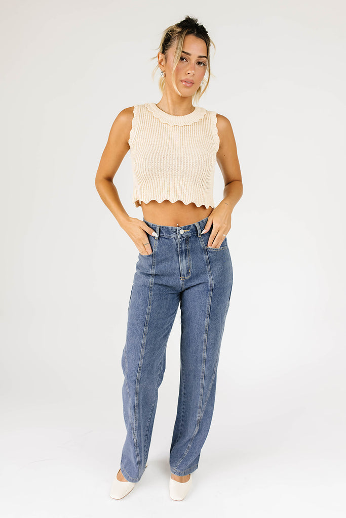 kacey knit top