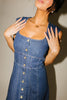 molly button dress // denim *zoco exclusive*