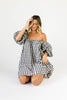 ari dress // black gingham *zoco exclusive*