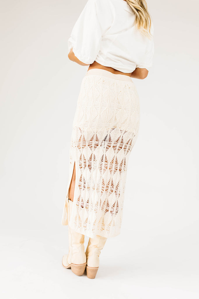 conan knit maxi skirt