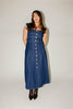 molly button dress // denim *zoco exclusive*