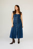 molly button dress // denim *zoco exclusive*