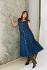 molly button dress // denim *zoco exclusive*