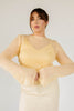 colette cami sweater // butter yellow *zoco exclusive*