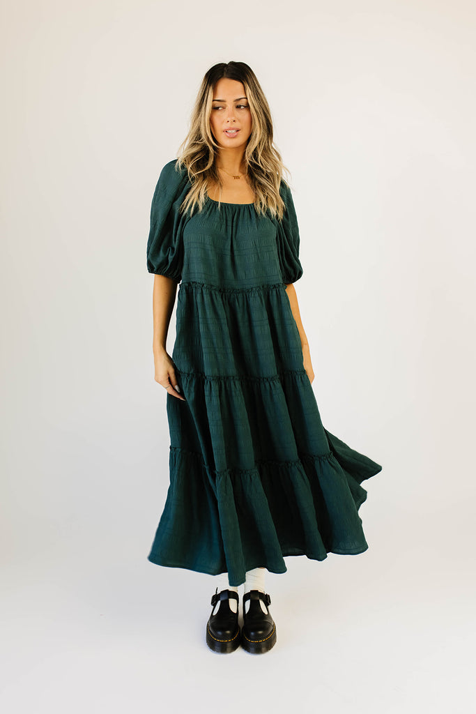 daymaker dress w/pockets // emerald *zoco exclusive*