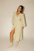 birdie wrap dress // green *zoco exclusive*