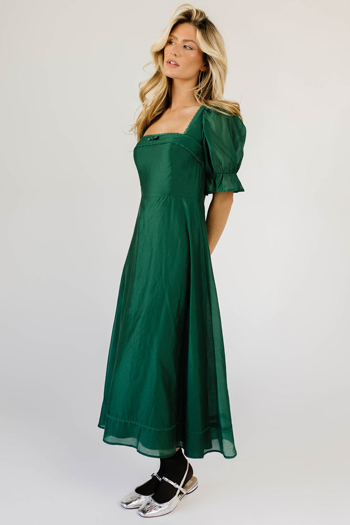 winnie midi dress // green *zoco exclusive*