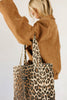 zoco hunny tote bag // leopard