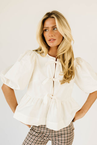 jenna puff sleeve blouse