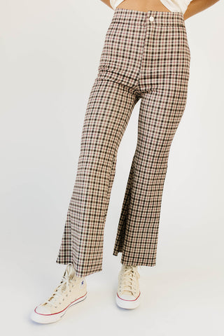 isabella plaid pants