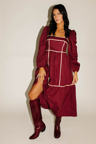 hunny hunny puff sleeve dress *zoco exclusive*