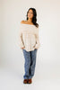 cold shoulder sweater