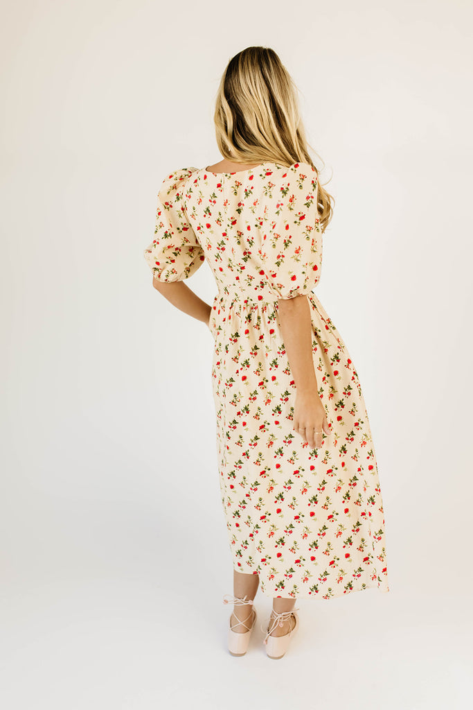 adeline midi dress // roses *zoco exclusive*