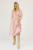 adeline midi dress // pink plaid *zoco exclusive*