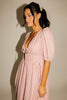 adeline midi dress // pink plaid *zoco exclusive*