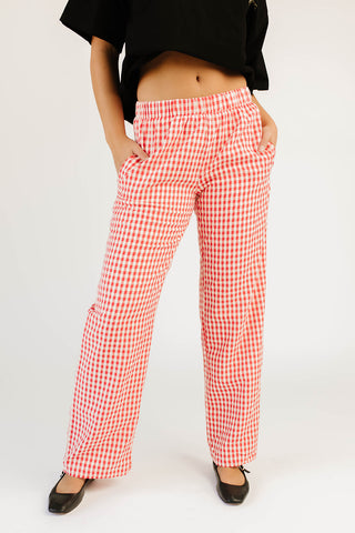 isabella plaid pants