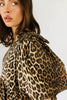 aura mini dress // leopard denim *zoco exclusive*