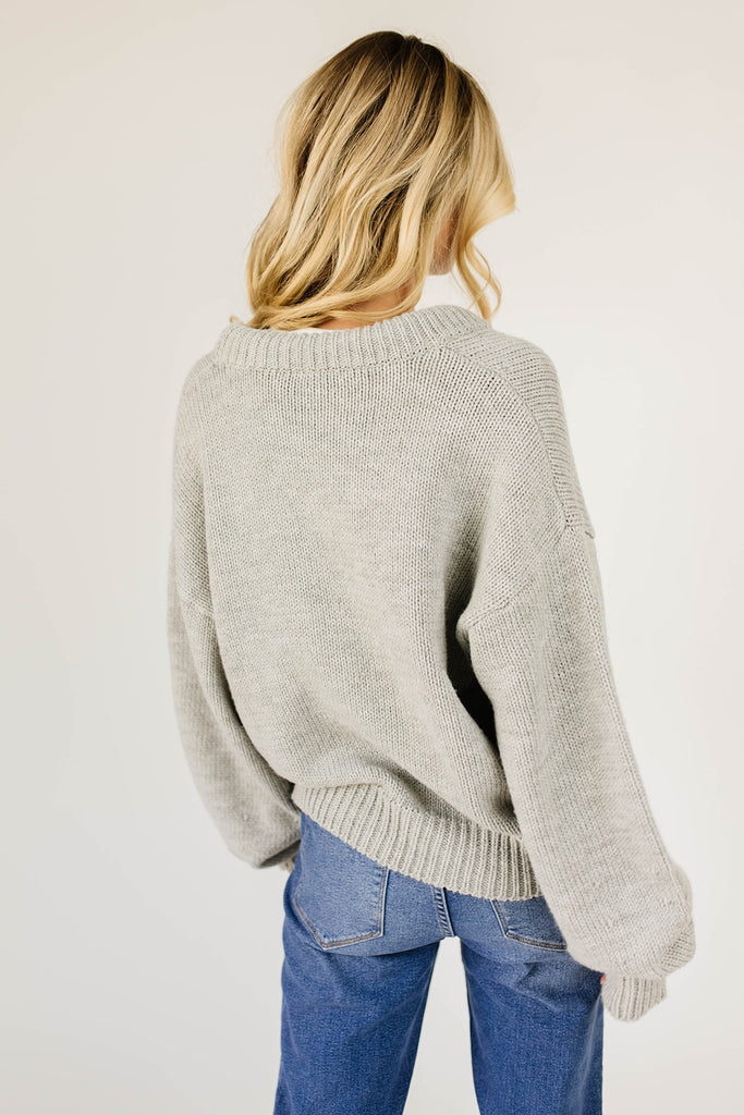 billie sweater // grey *zoco exclusive*