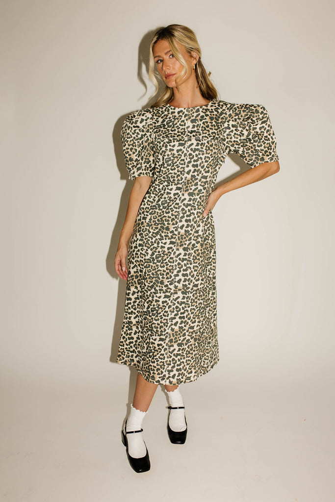 wild girlie midi dress