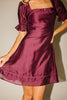 winnie mini dress // plum *zoco exclusive*