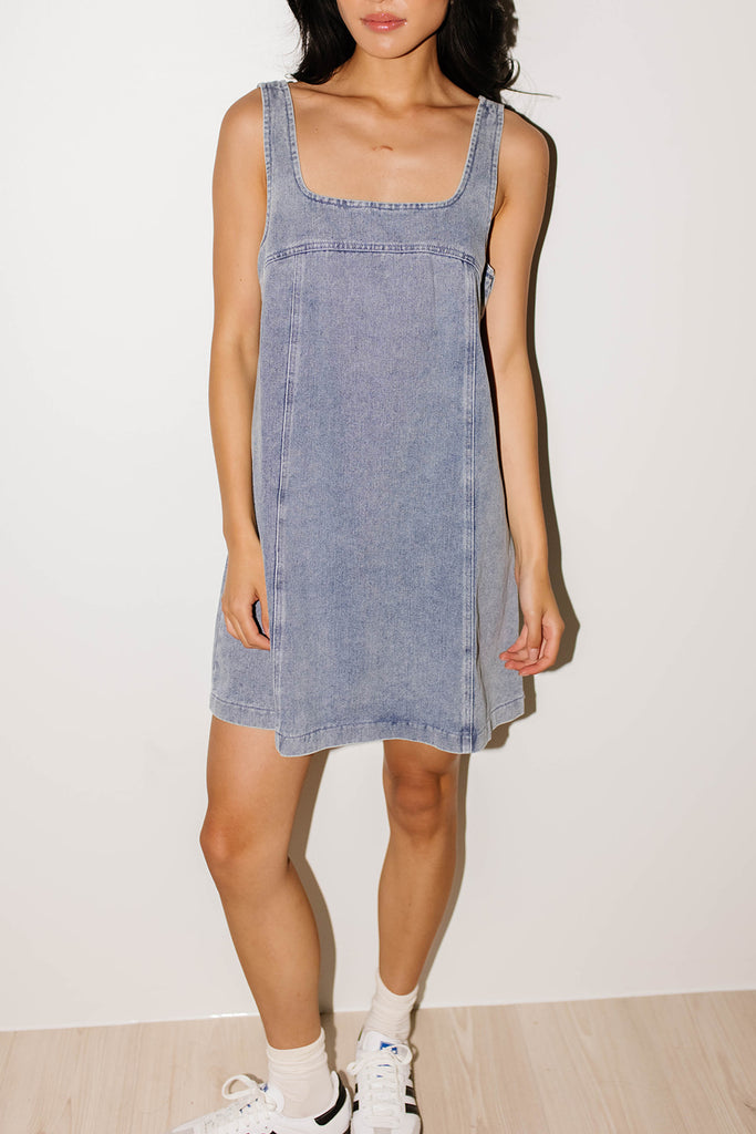 stargazing denim dress