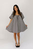 ari dress // black gingham *zoco exclusive*