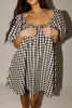 ari dress // black gingham *zoco exclusive*