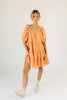 short daymaker dress w/ pockets // tangerine