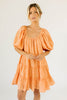 short daymaker dress w/ pockets // tangerine