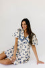 poppy collared dress // blue floral *zoco exclusive*