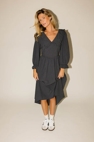 black sheep puff sleeve dress