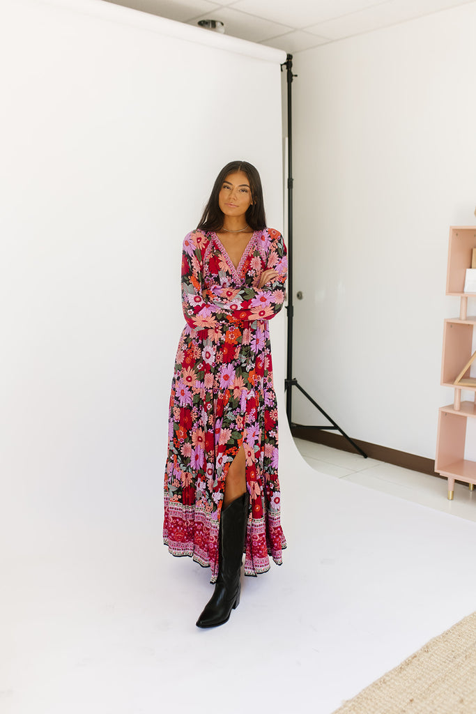 kennedy floral maxi dress *restocked*