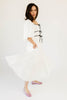 reverie maxi dress // white