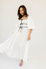 reverie maxi dress // white