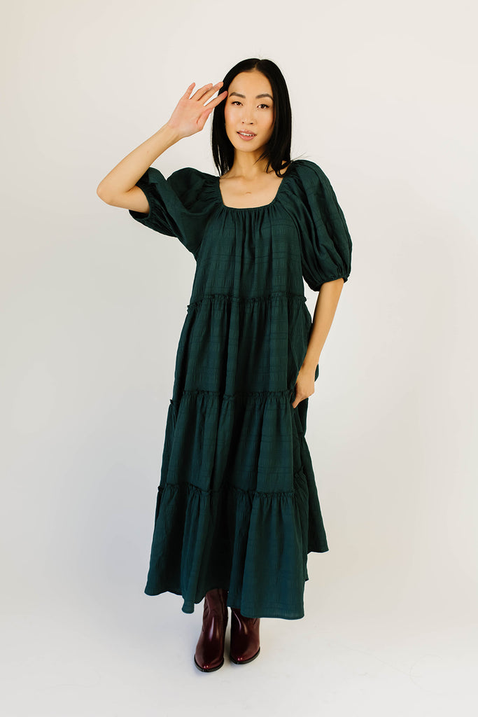 daymaker dress w/pockets // emerald *zoco exclusive*